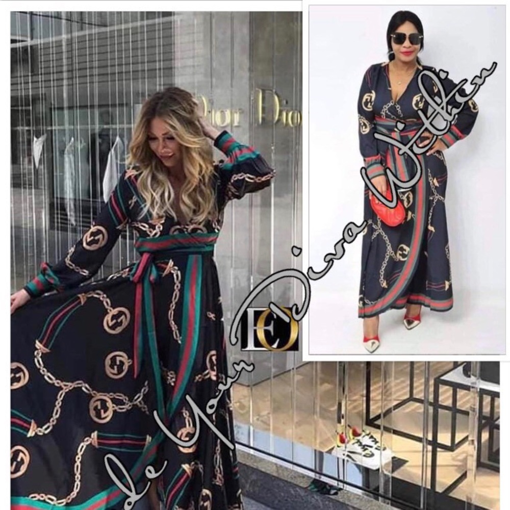 Womans Wrap Dress